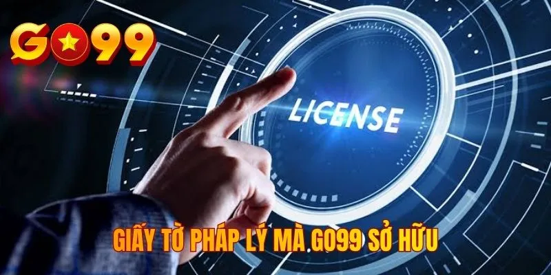 Giấy tờ pháp lý mà GO99 sở hữu